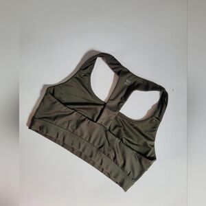Olive Green Sports Bra